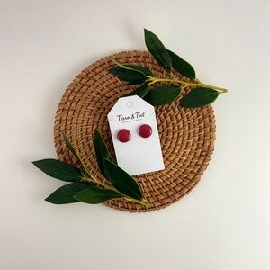 NEW Terra & Tint Circle Stud Earrings